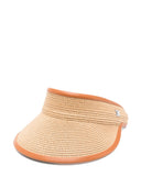 Max Mara Straw Visor Hat