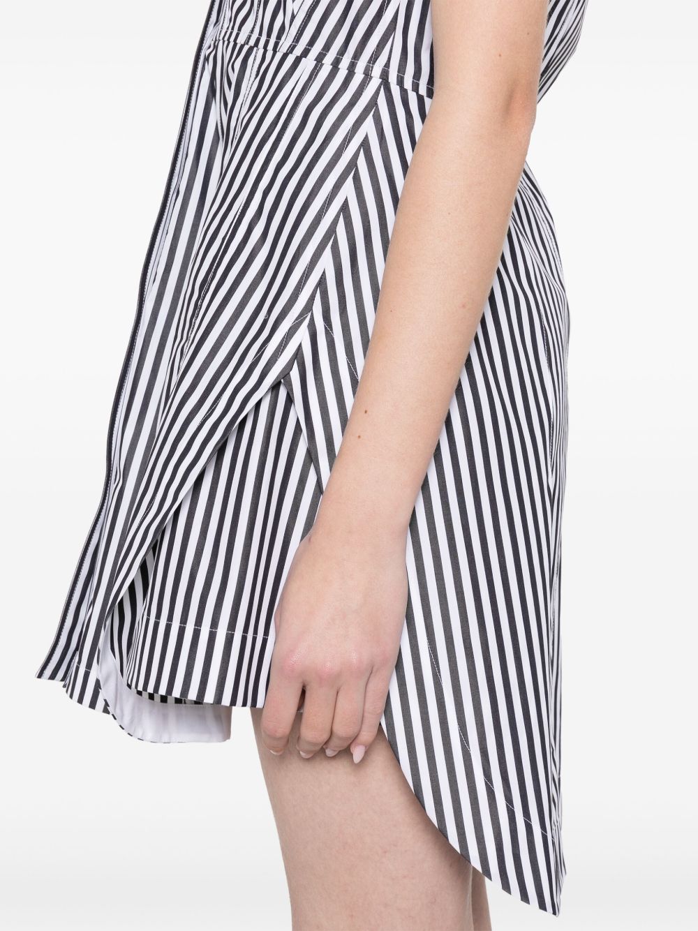 Sport Max Striped Mini Dress