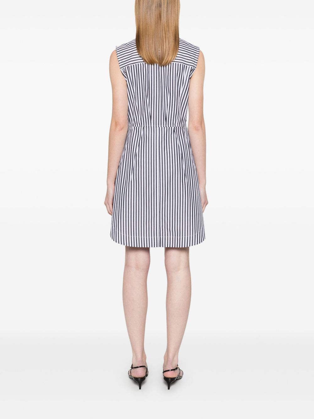 Sport Max Striped Mini Dress