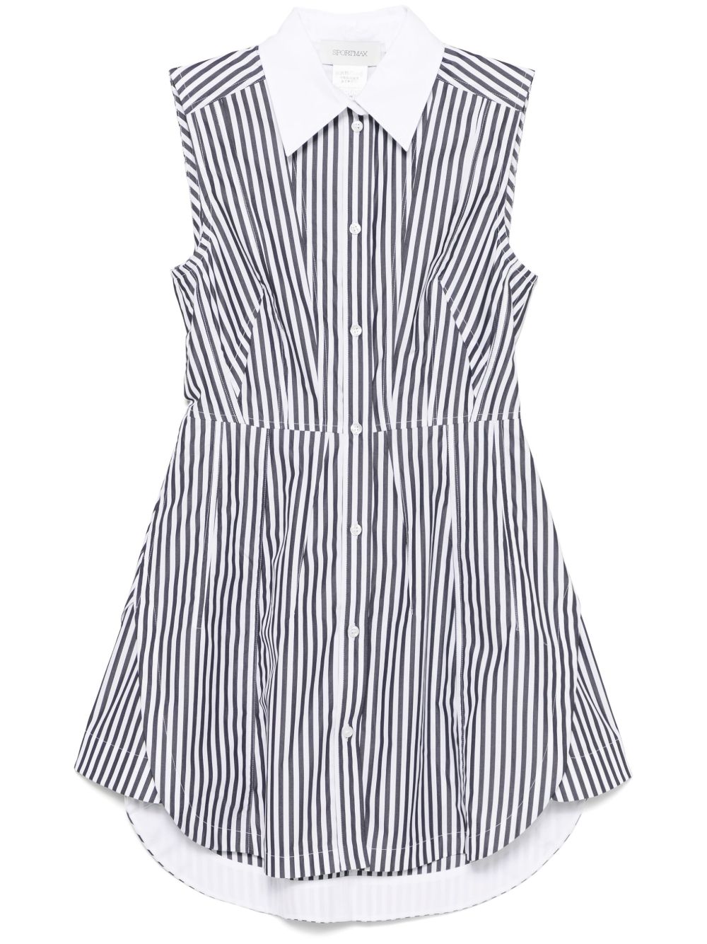 Sport Max Striped Mini Dress