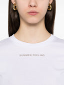 S Max Mara Summer Feeling Cotton T Shirt