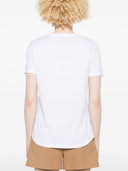 S Max Mara Logo Cotton T -skjorte