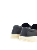 Ferragamo Leather Slip On Sneakers