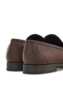 Ferragamo Gancini Leather Loafers