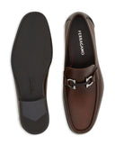 Ferragamo Gancini Leather Loafers