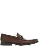 Ferragamo Gancini Leather Loafers