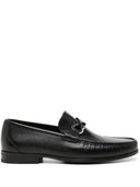 Ferragamo Gancini Leather Loafers