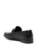 Ferragamo Gancini Leather Loafers