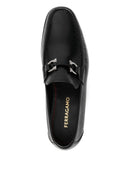 Ferragamo Gancini Leather Loafers