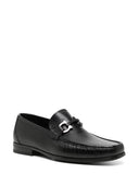 Ferragamo Gancini Leather Loafers