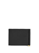 Ferragamo Gancini Leather Clip Wallet