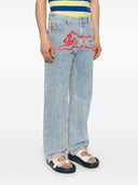 Jeans de mezclilla para perros de ICECREAM