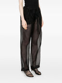 Khaite Trenton Silk Trousers