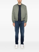 Emporio Armani Jacquard Nylon Bomber Jacket