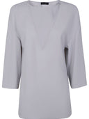 Emporio Armani Cady Blouse