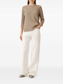 Fabiana Filippi Cotton Blend Crewneck Sweater