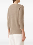 Fabiana Filippi Cotton Blend Crewneck Sweater