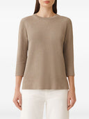 Fabiana Filippi Cotton Blend Crewneck Sweater