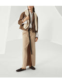 Brunello Cucinelli gestreepte katoenen shirt