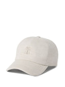Berretto di baseball logo Brunello Cucinelli