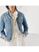 Brunello Cucinelli Denim Cotton Jacket