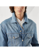Brunello Cucinelli Denim Cotton Jacket