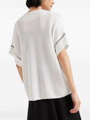 Brunello Cucinelli Cotton V Necked Top