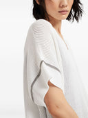 Brunello Cucinelli Cotton V Necked Top