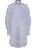 Camicia di lino a strisce Brunello Cucinelli