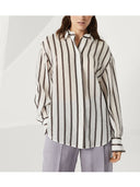 Brunello Cucinelli Striped Cotton Shirt