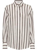 Brunello Cucinelli Striped Cotton Shirt