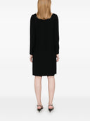 Emporio Armani Cady Vestido corto