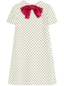 Valentino punteado mini vestido