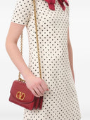 Valentino punteado mini vestido
