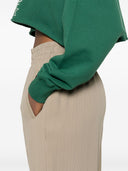 Pantalones de piernas anchas de oro