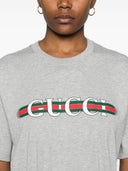 Gucci Logo Cotton T Shirt