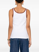 Gucci Web Detail Cotton Top top