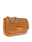 E 'Clat Leather Wallet On Chain