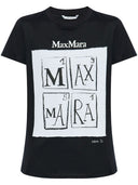 Max Mara P Rinted Cotton T Shirt