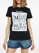Max Mara P Rinted Cotton T Shirt