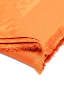 Fendi Ff Wool And Silk Scarf