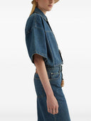 Jil Sander Plus Shirt in cotone in denim