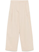 Emporio Armani Cotton Wide Leg Trousers