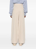 Emporio Armani Cotton Wide Leg Trousers