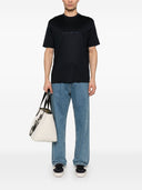 Emporio Armani Embroidered Logo T Shirt