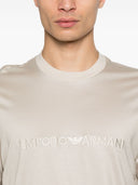 Emporio Armani Embroidered Logo T Shirt