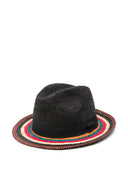 PAUL SMITH Stripe Stripe Straw Sombrero