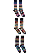 Paul Smith Mix Stripe 3Pack sokker