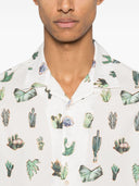 Paul Smith bedrukt katoenen shirt