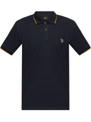 PS di Paul Smith Zebra Badge Cotton Polo Shirt